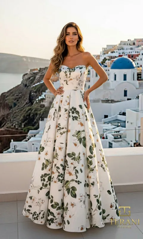 Long Formal Dress: Terani 261P6705 made by Terani Couture