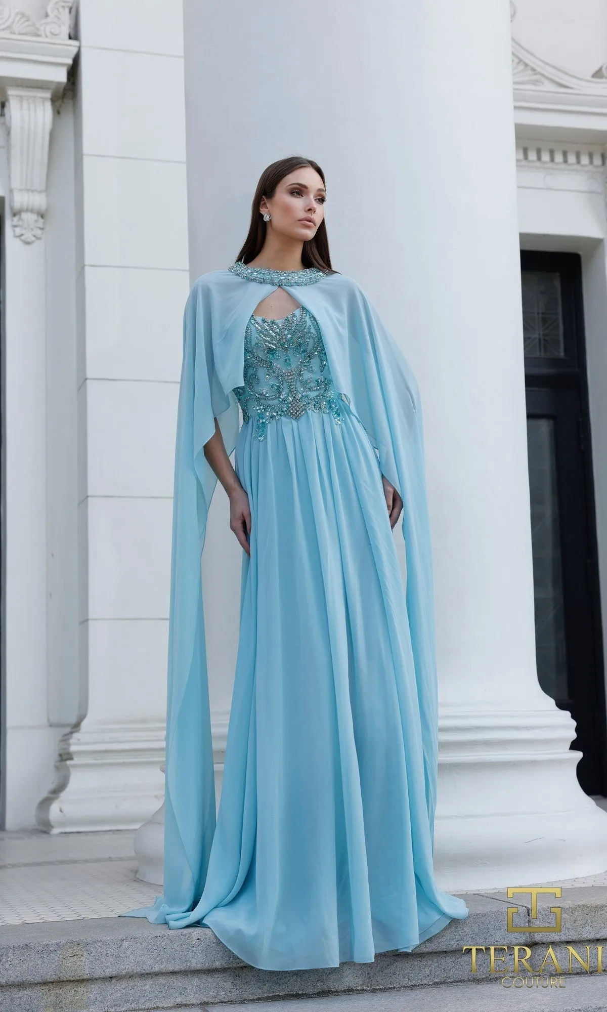 Long Formal Dress: Terani 261M6402 sold by PromGirl