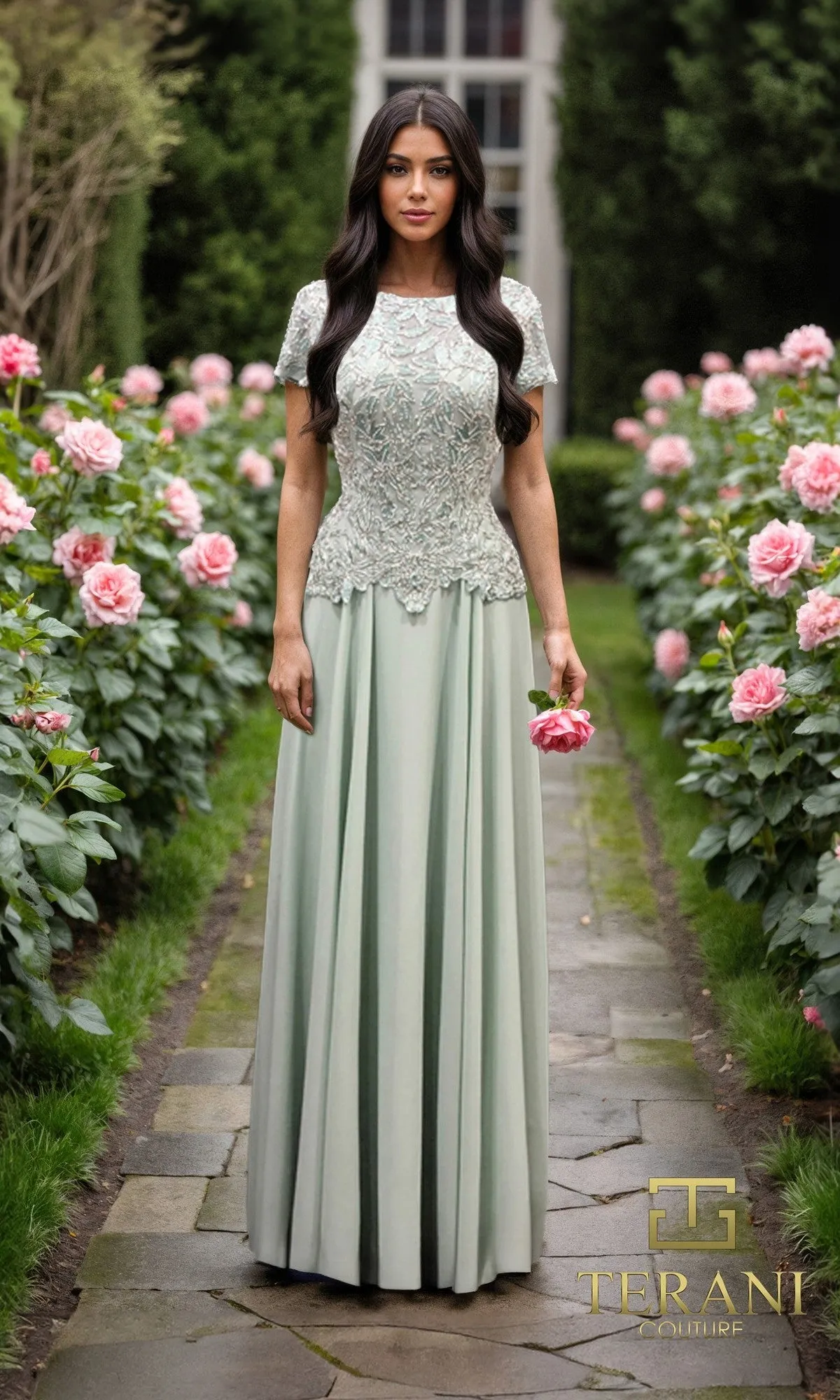 Long Formal Dress: Terani 261M6437 sold by PromGirl