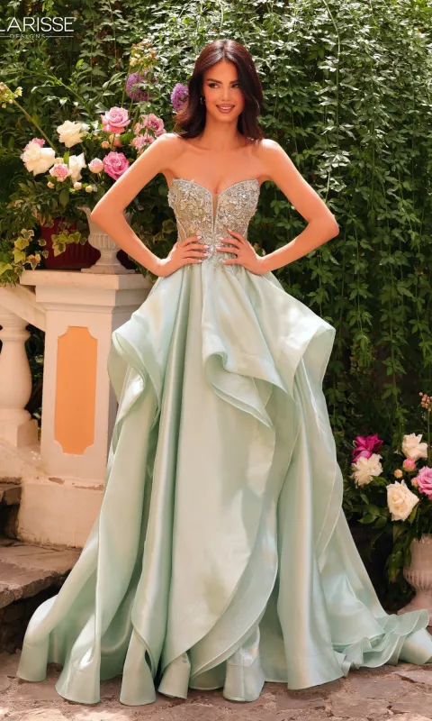 Prom Ball Gown: Clarisse Designs 62131 made by PromGirl