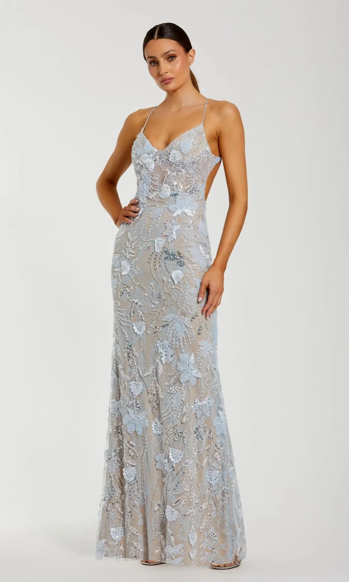 Long Formal Dress: Mac Duggal 68892 sold by PromGirl product image thumbnail 4