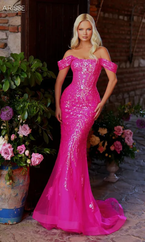Long Prom Dress: Clarisse Designs 62245 made by PromGirl