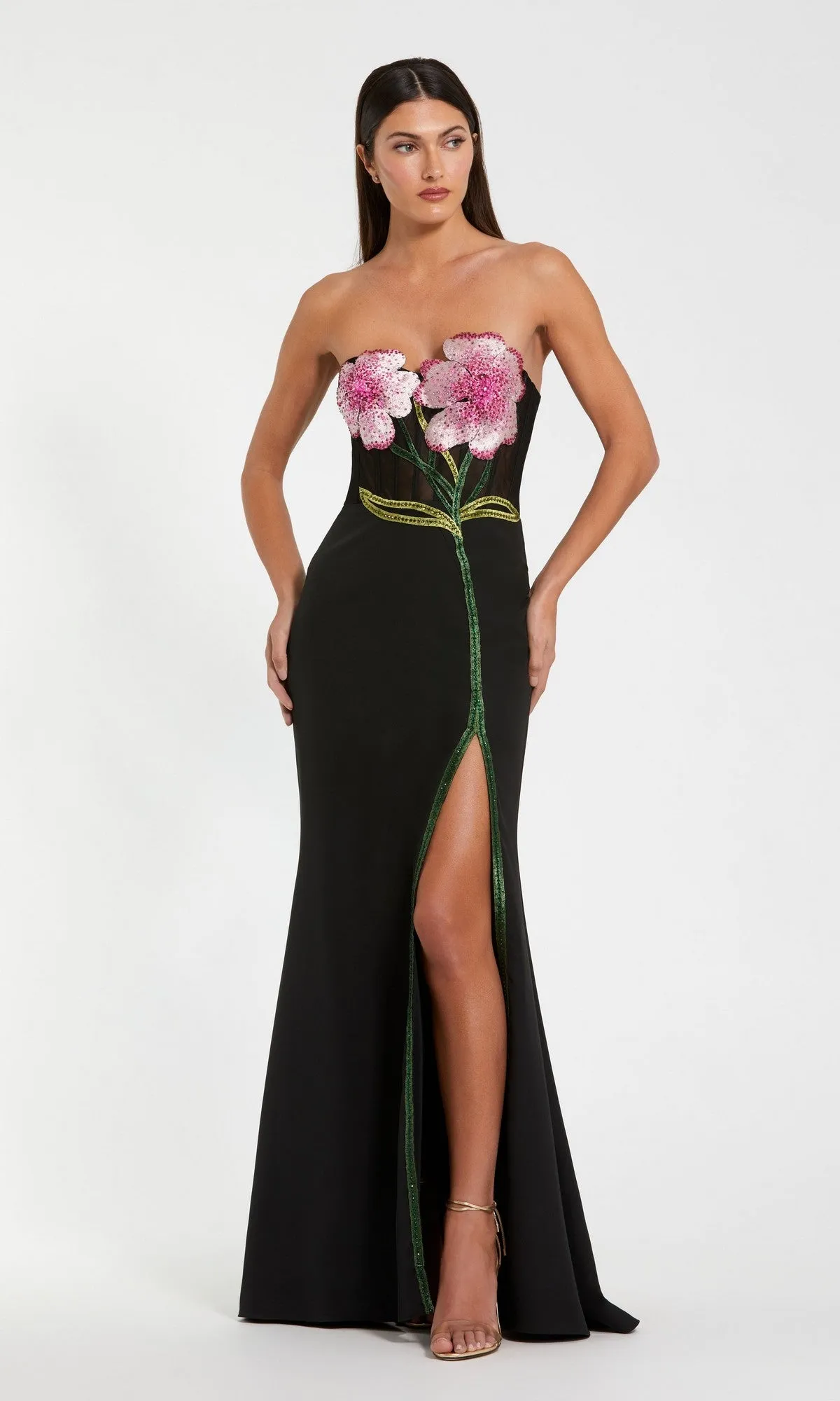 Long Formal Dress: Mac Duggal 20682 sold by PromGirl