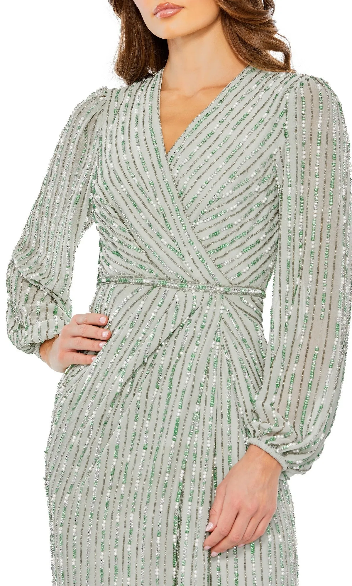 Long Formal Dress: Mac Duggal 10871 sold by PromGirl product image thumbnail 3