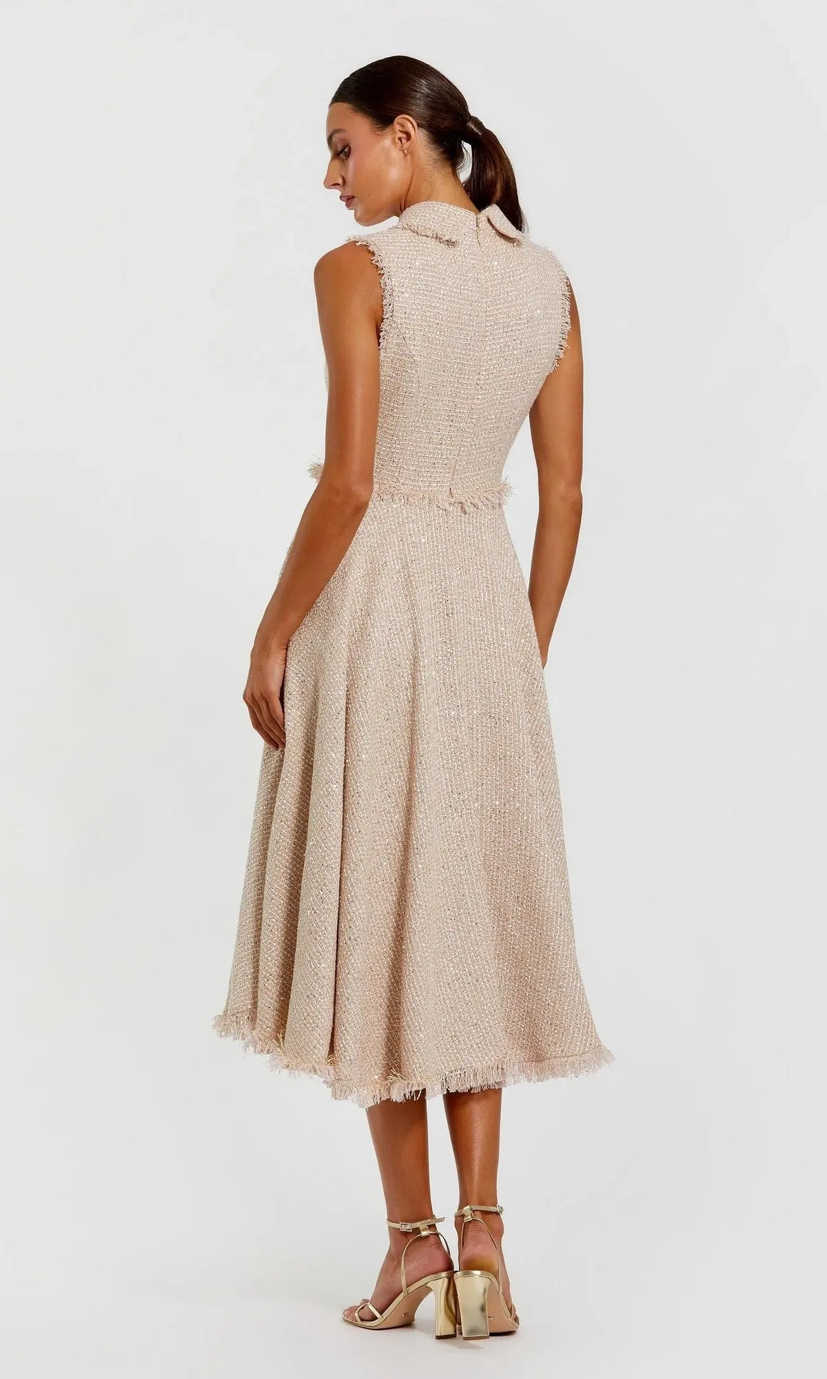 Semi-Formal Midi Dress: Mac Duggal 27658 sold by PromGirl product image thumbnail 2
