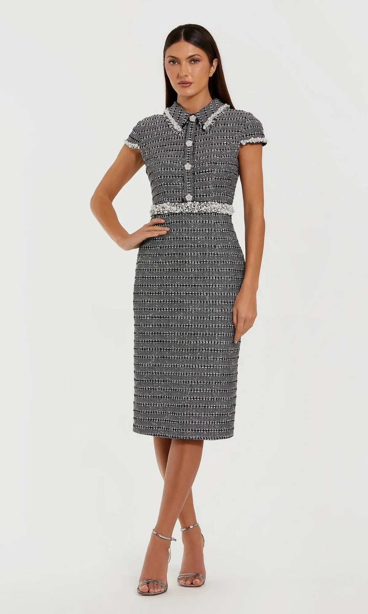 Midi Semi-Formal Dress: Mac Duggal 37070 sold by PromGirl