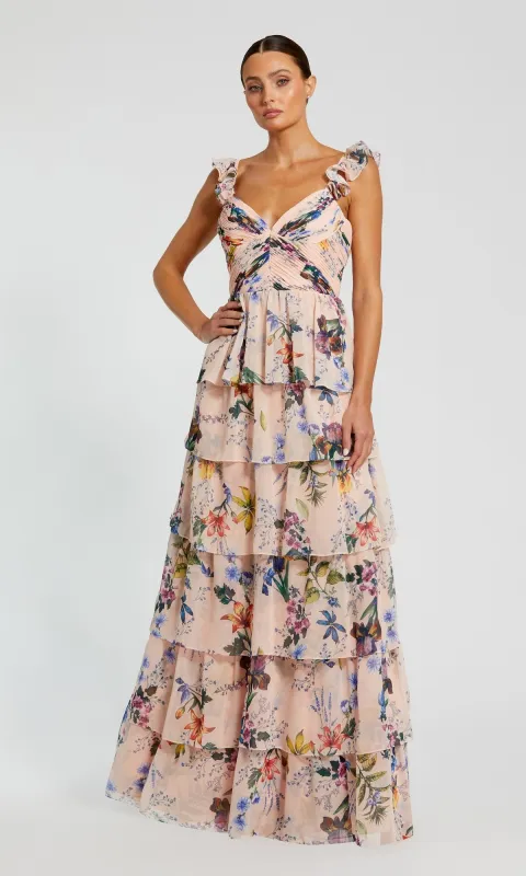 Long Formal Dress: Mac Duggal 68742 made by Mac Duggal