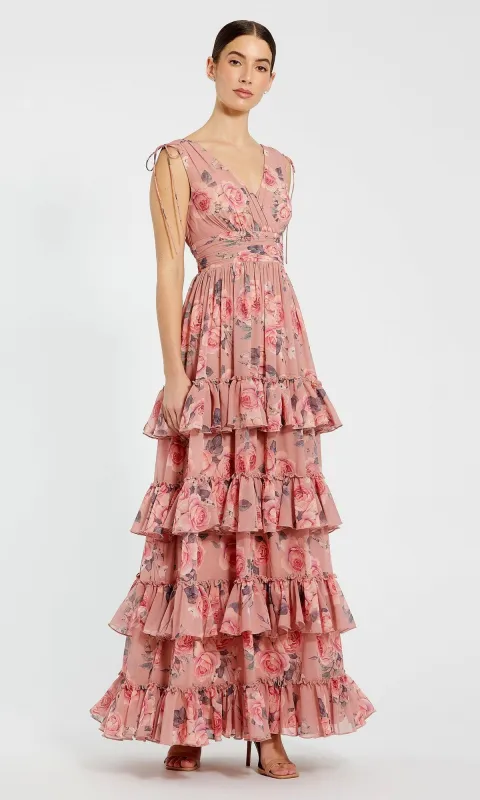 Long Formal Dress: Mac Duggal 9386 made by Mac Duggal