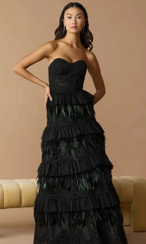 Long Formal Dress: Mac Duggal 49194 made by Mac Duggal