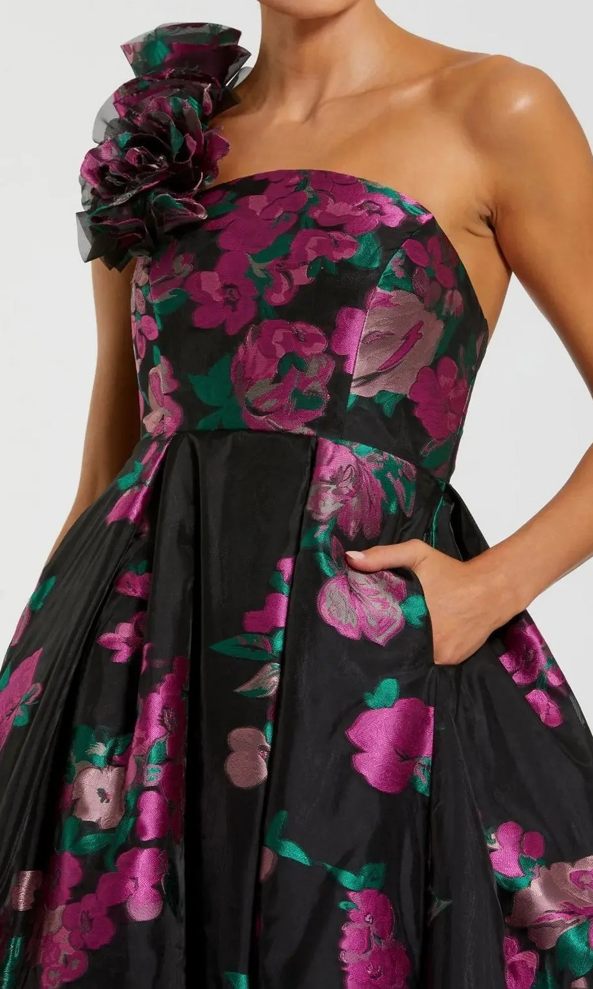 Long Formal Dress: Mac Duggal 11967 sold by PromGirl product image thumbnail 3