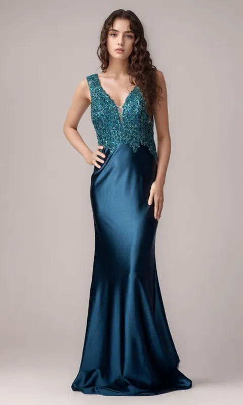 Long Formal Dress: Nina Canacci 5411 made by Nina Canacci