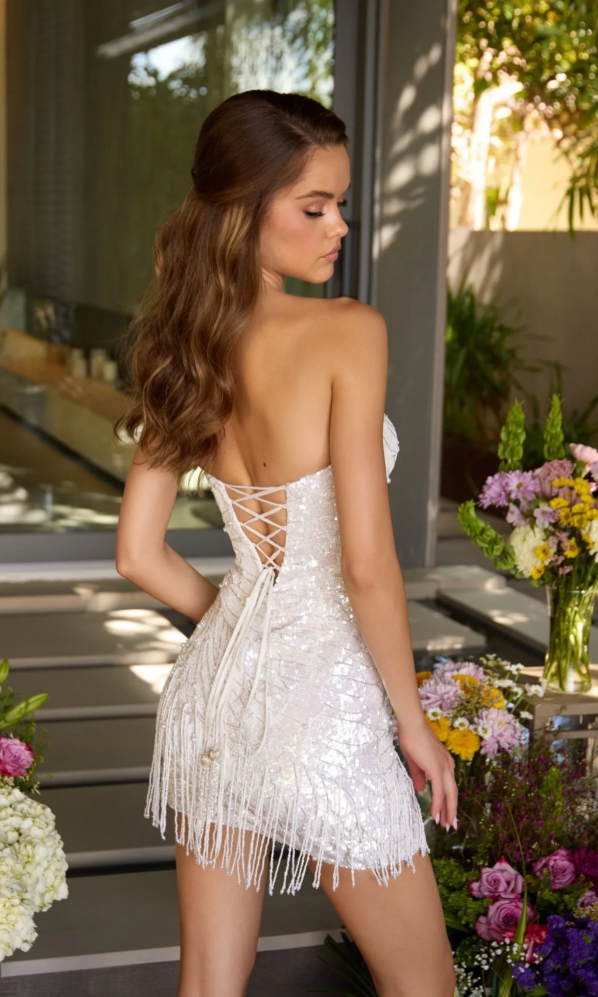 Short Homecoming Dress: Ava Presley 47337 sold by PromGirl product image thumbnail 2