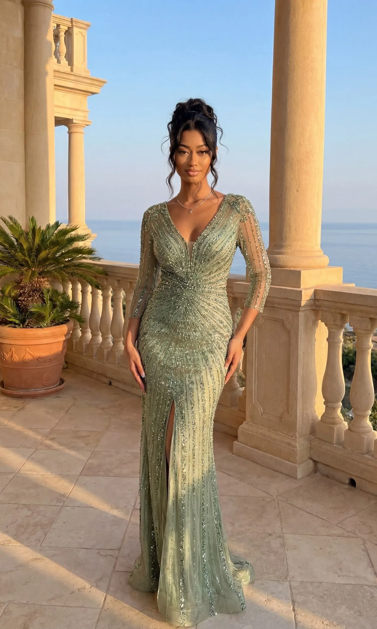 Long Formal Dress: Dancing Queen 4612 sold by PromGirl product image thumbnail 3