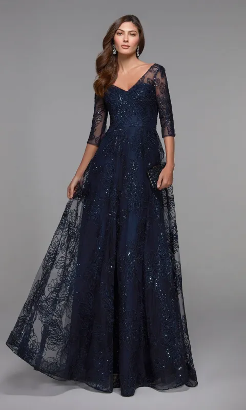 Long Formal Dress: Alyce 27494 made by Alyce Paris