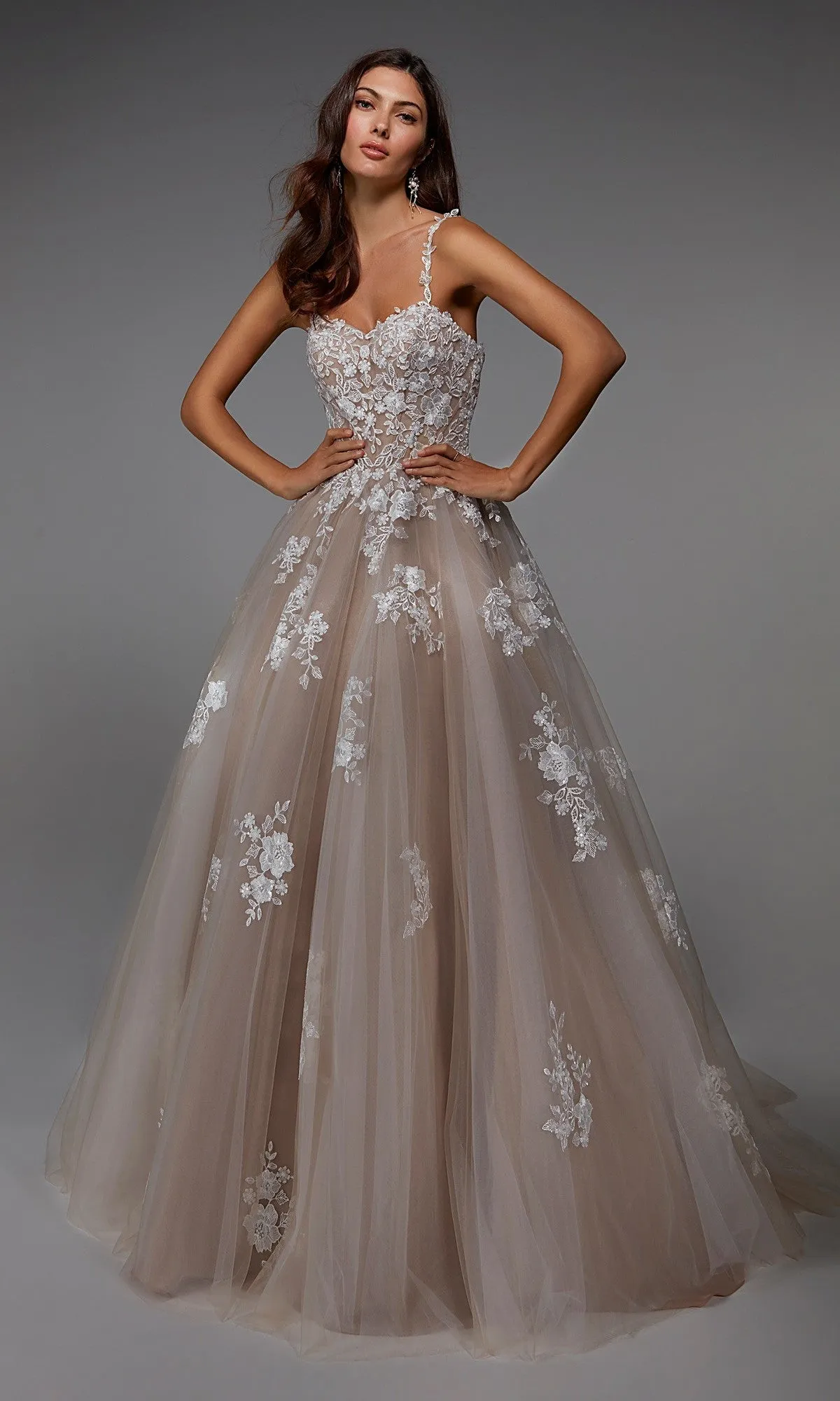 Long Formal Dress: Alyce 7043 sold by PromGirl