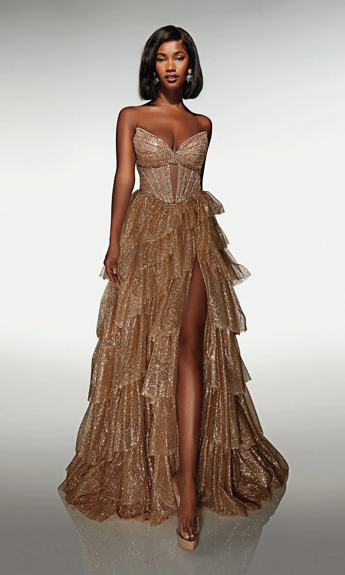 Long Formal Dress: Alyce 62144 sold by PromGirl product image thumbnail 5