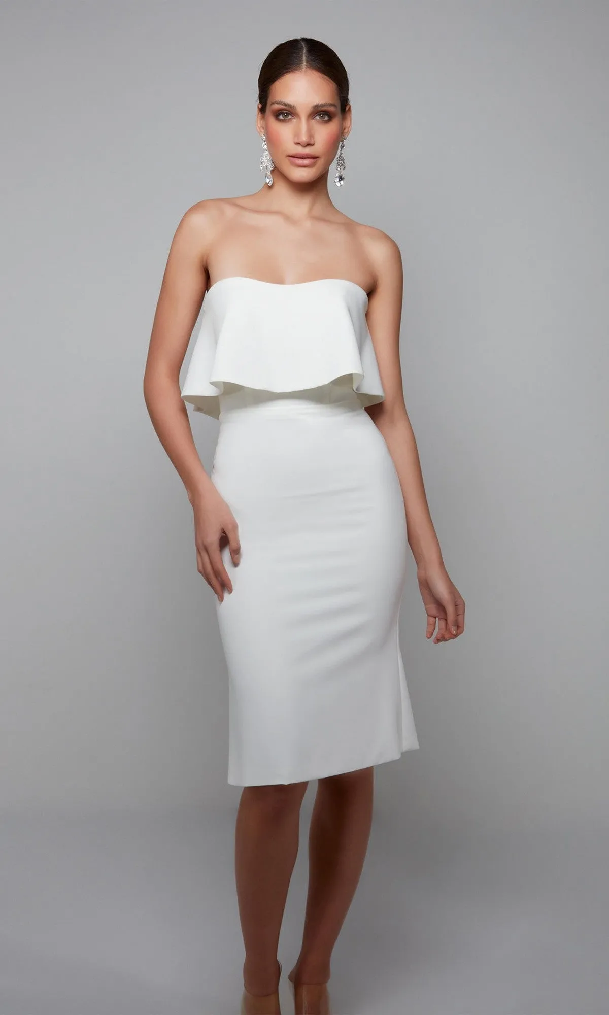 Knee Length Semi-Formal Dress: Alyce 70002 sold by PromGirl product image thumbnail 3