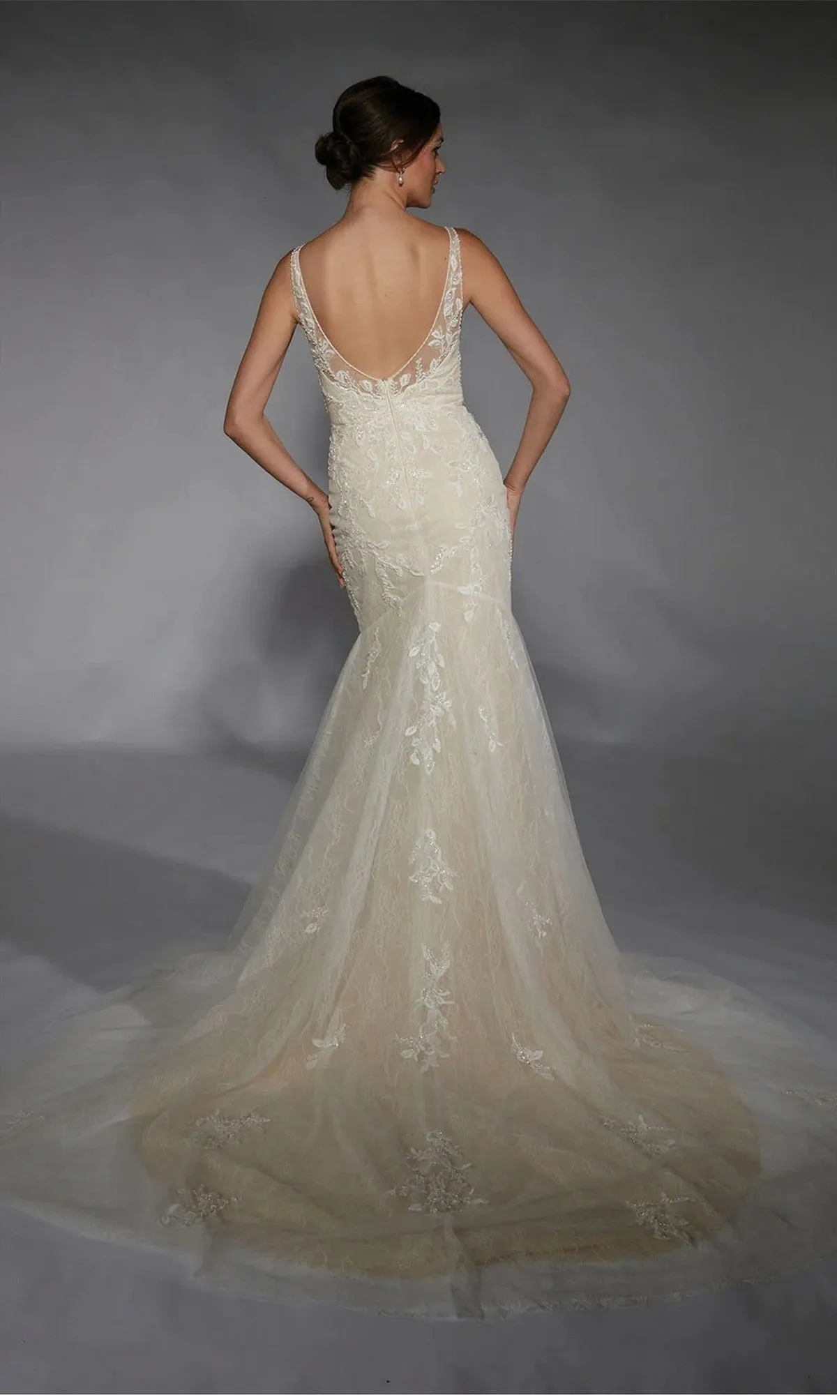 Long White Dress: Alyce 7119 sold by PromGirl product image thumbnail 2