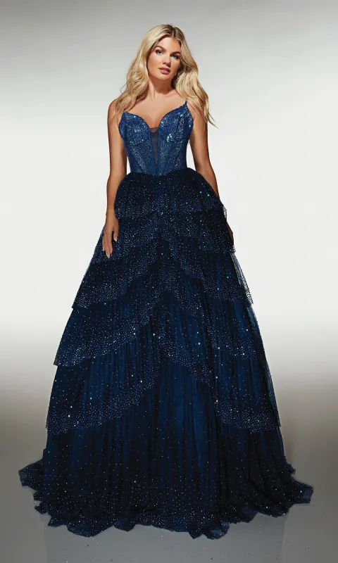 Long Formal Dress: Alyce 62146 made by Alyce Paris