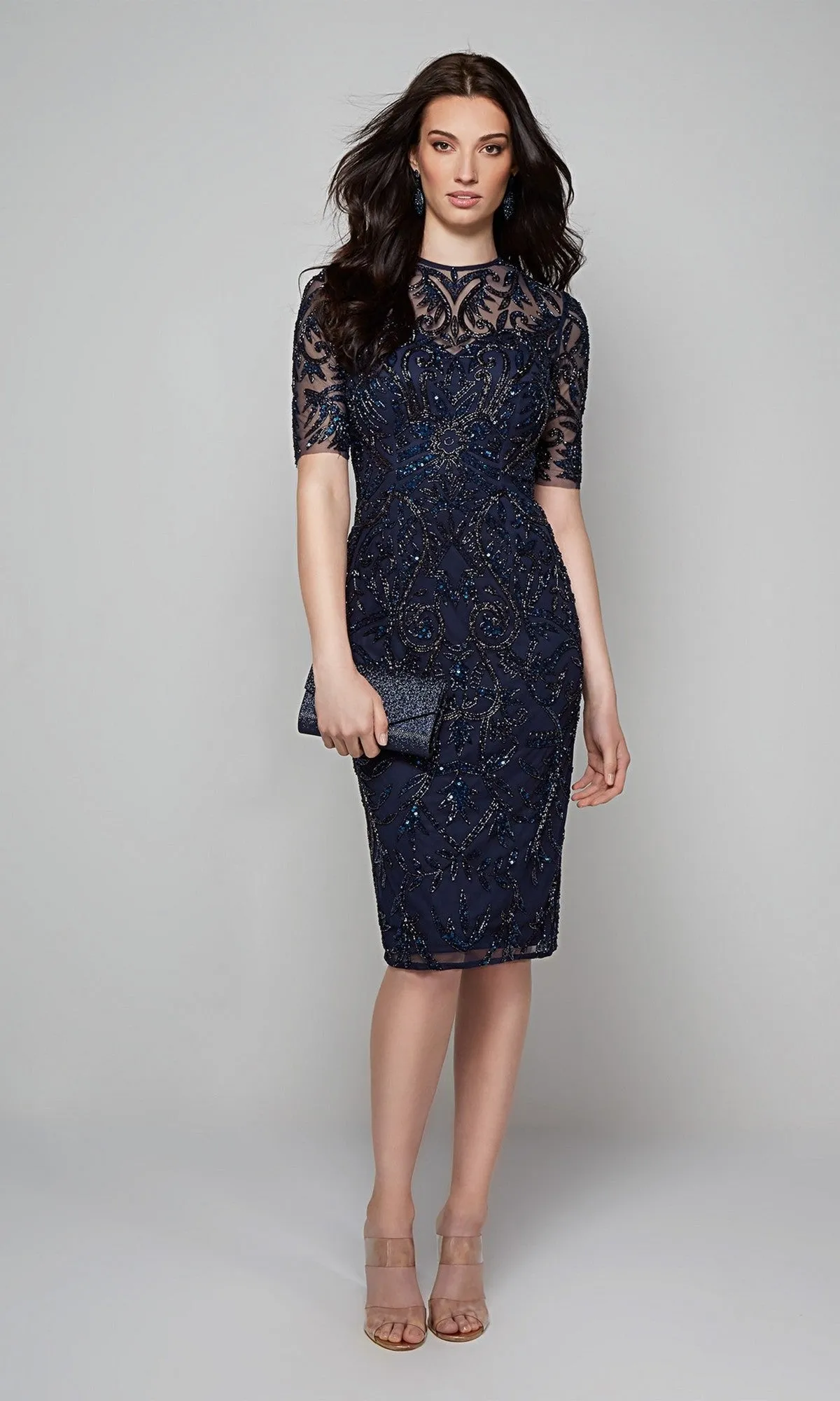 Knee Length Semi-Formal Dress: Alyce 27583 sold by PromGirl product image thumbnail 4