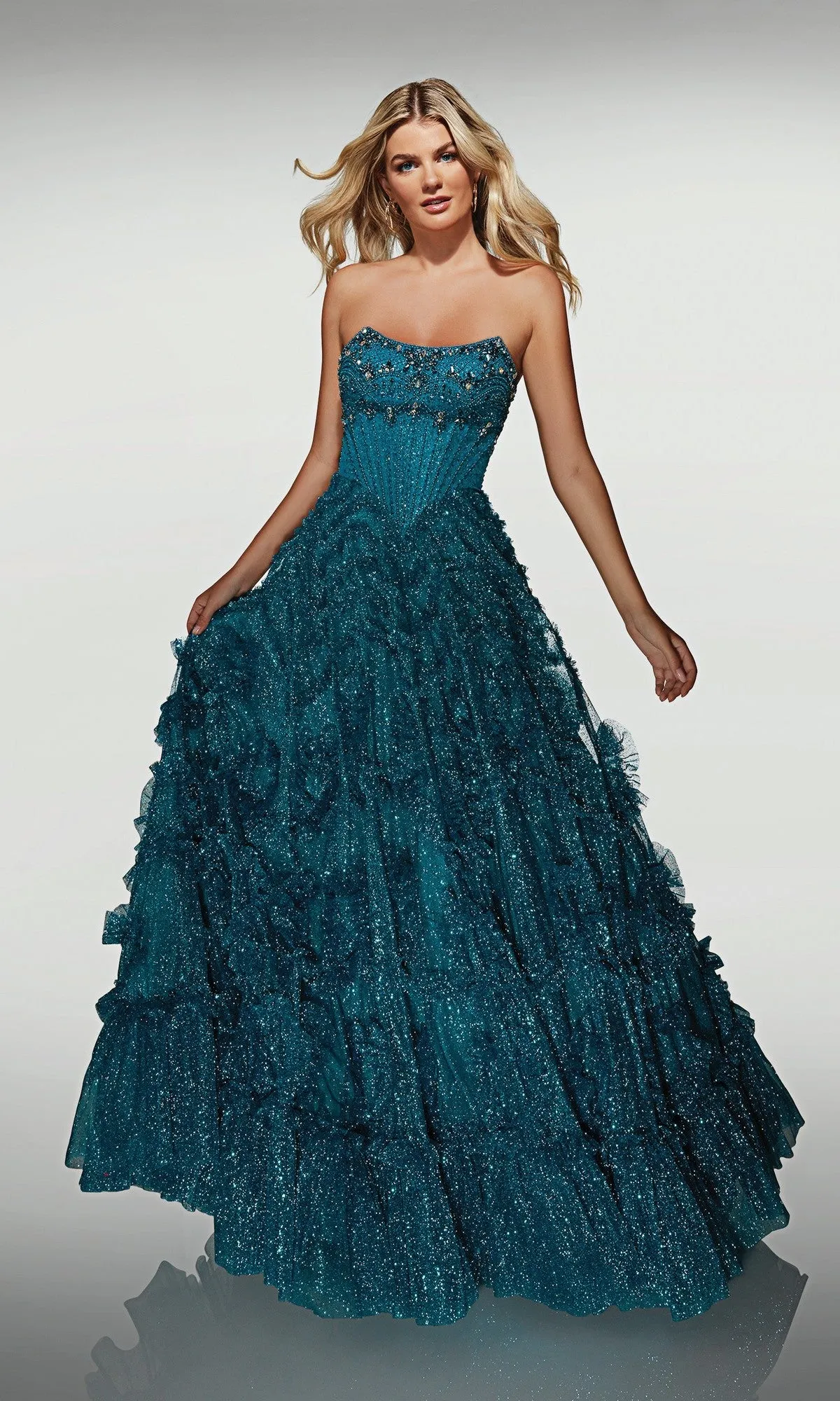 Long Formal Dress: Alyce 62132 sold by PromGirl product image thumbnail 3