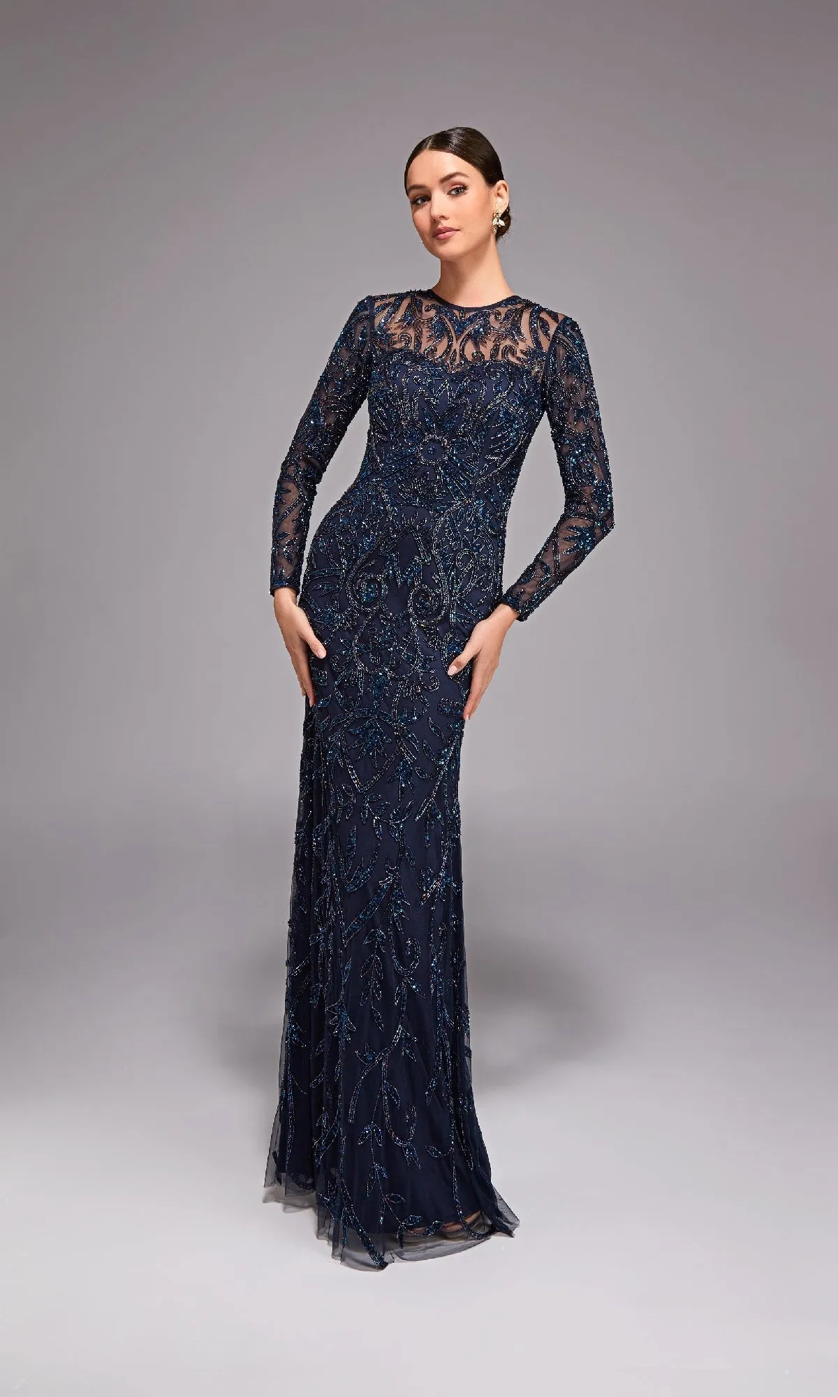 Long Formal Dress: Alyce 27778 sold by PromGirl product image thumbnail 3