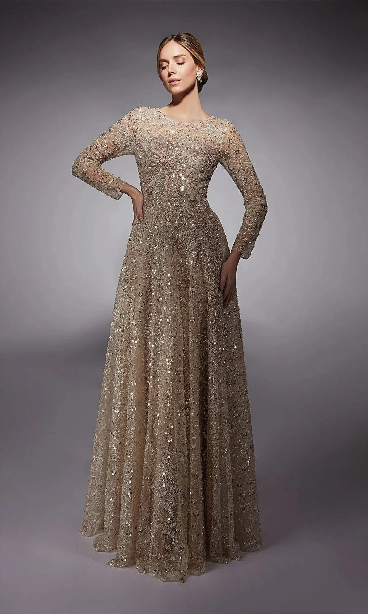 Long Formal Dress: Alyce 27757 sold by PromGirl