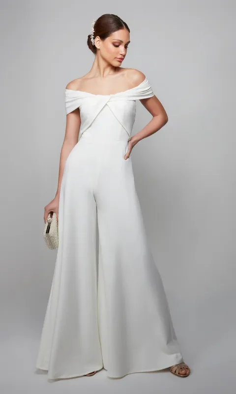 Long Formal Jumpsuit: Alyce 70013 made by Alyce Paris