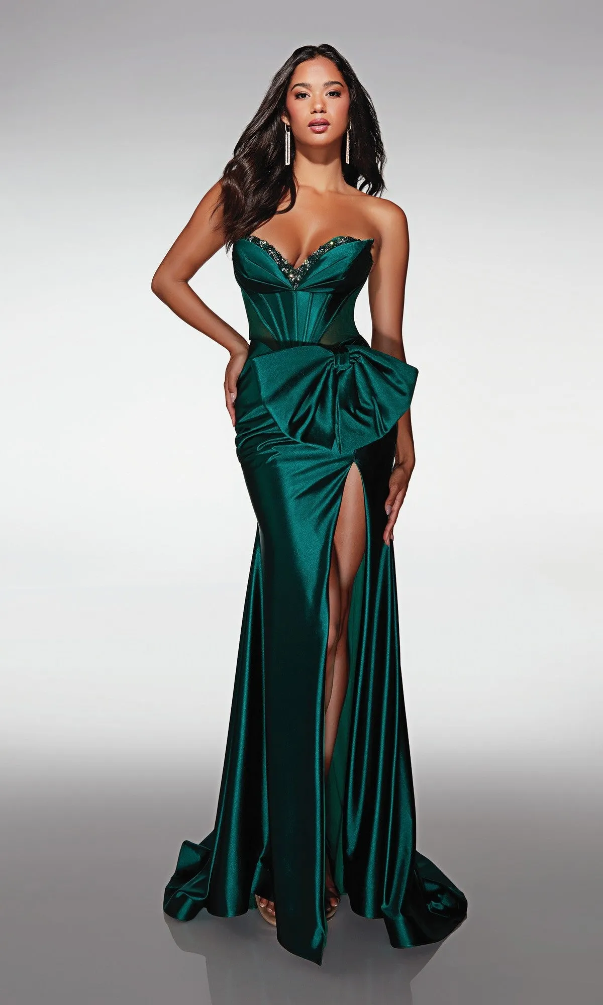Long Formal Dress: Alyce 62156 sold by PromGirl