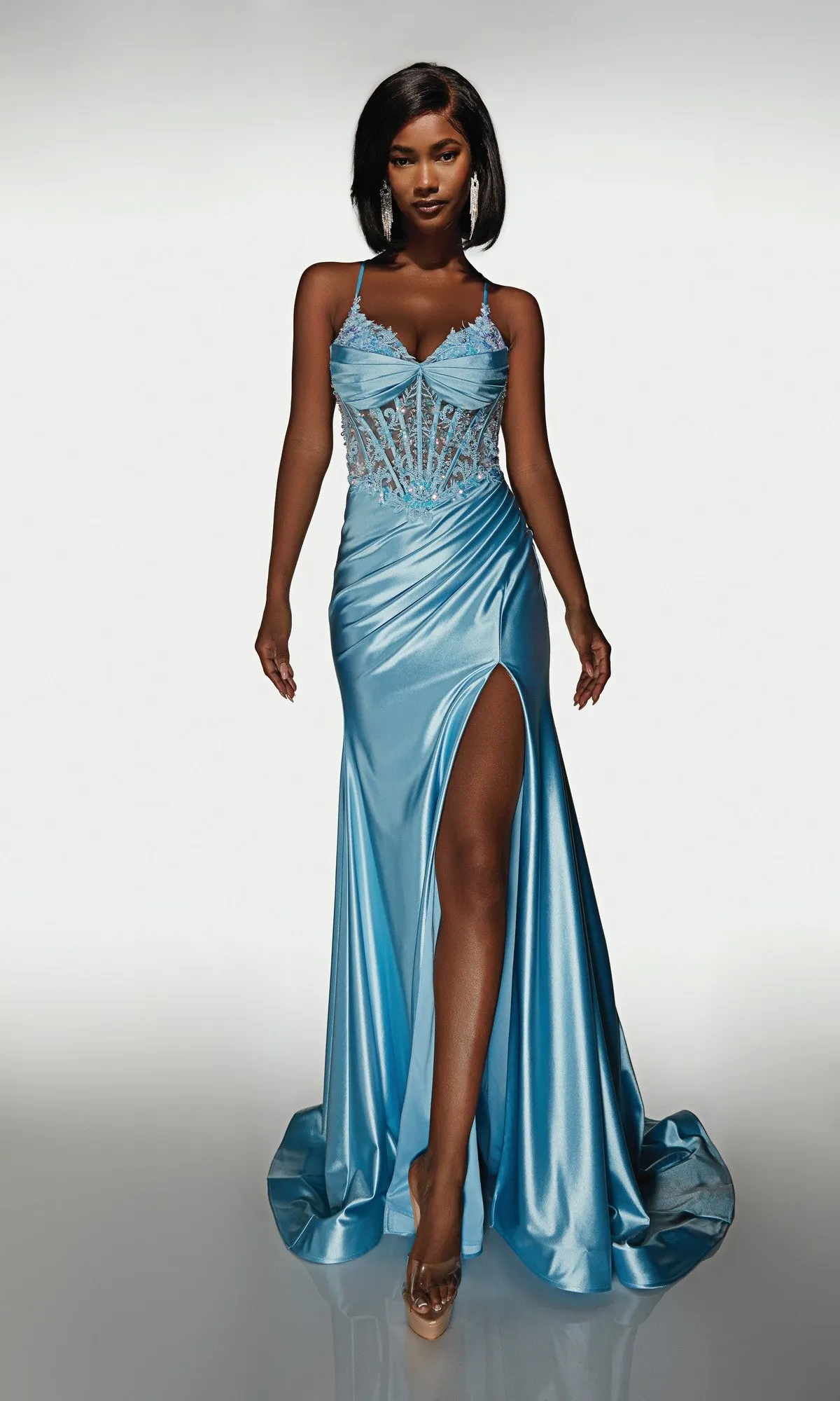 Long Formal Dress: Alyce 62059 sold by PromGirl