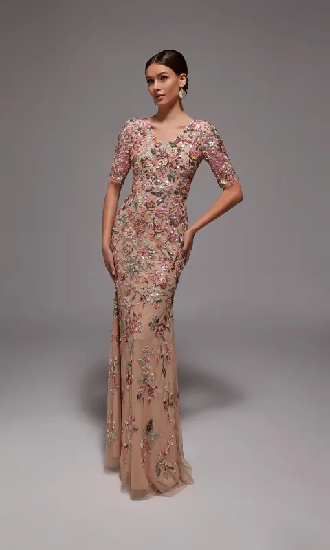 Long Formal Dress: Alyce 27848 made by Alyce Paris