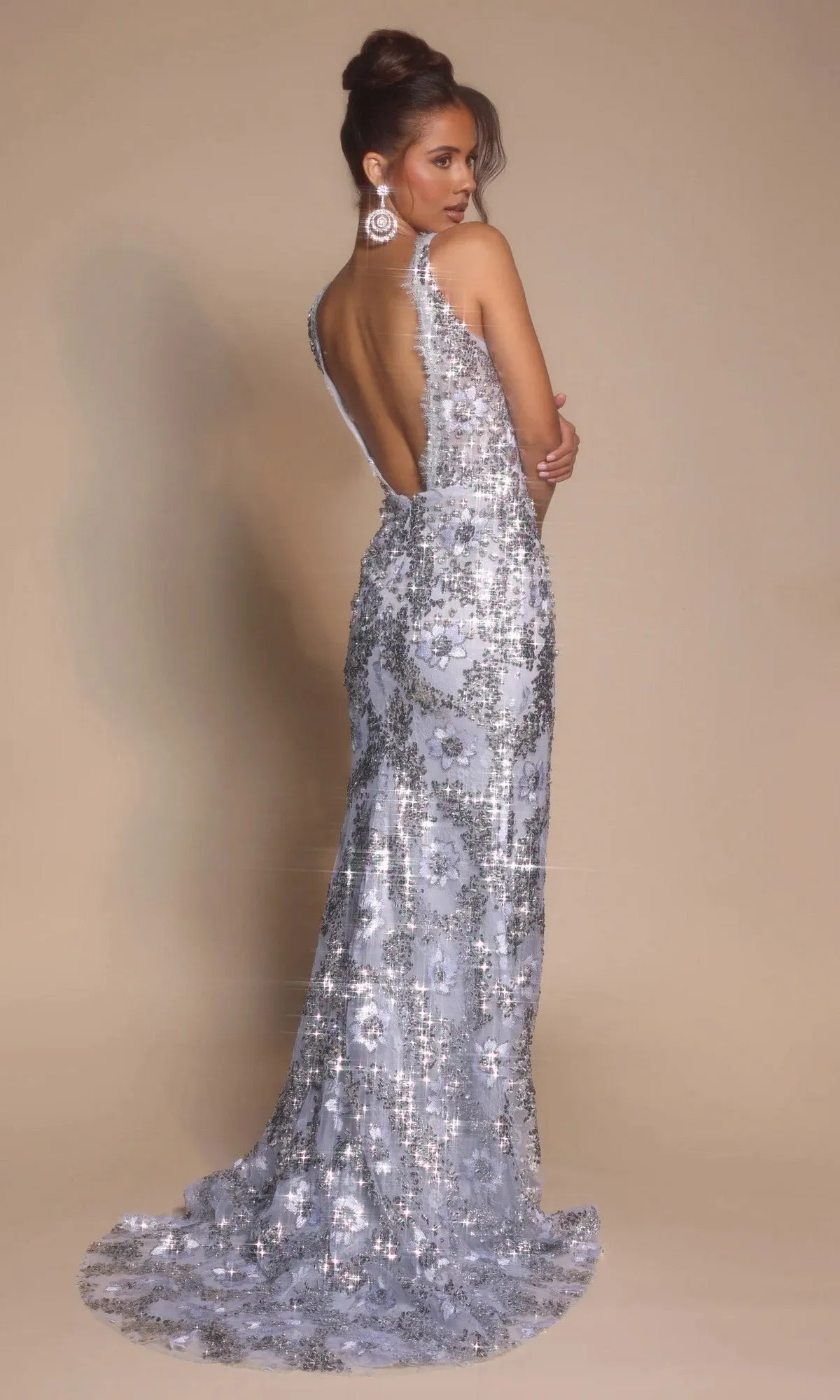 Long Formal Dress: Portia and Scarlett PS26043 sold by PromGirl product image thumbnail 2