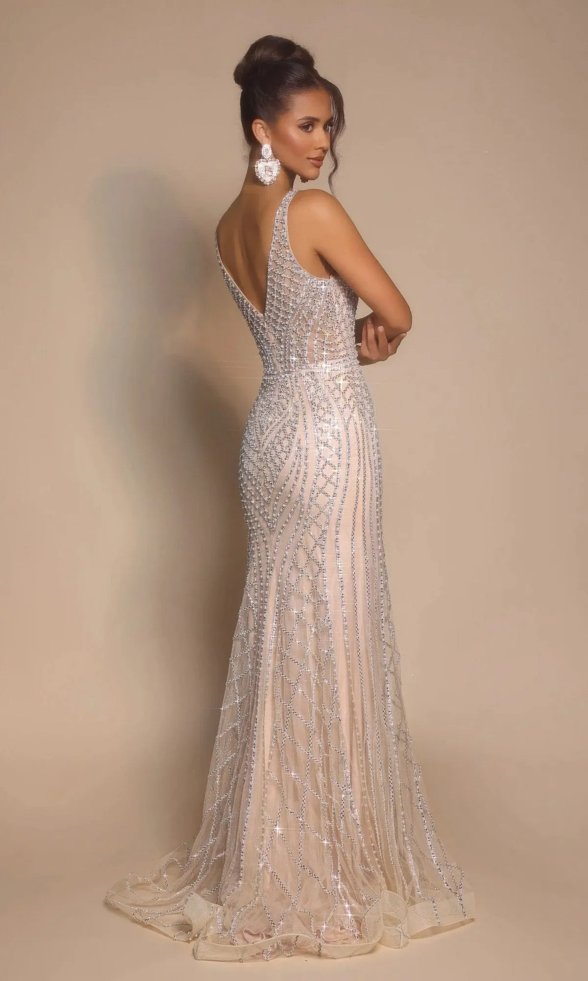 Long Formal Dress: Portia and Scarlett PS26089 sold by PromGirl product image thumbnail 2