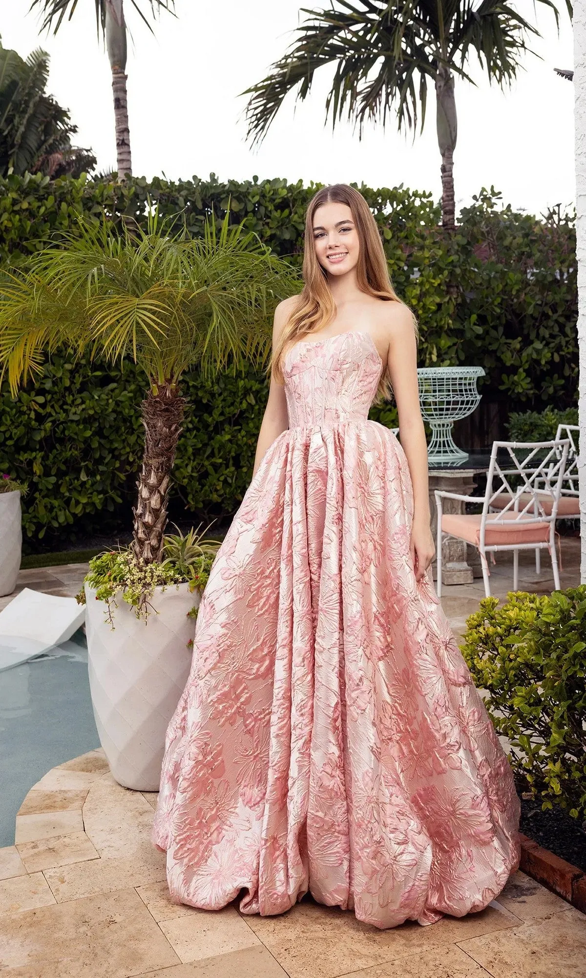 Long Formal Dress: Portia and Scarlett XO180 sold by PromGirl product image thumbnail 4