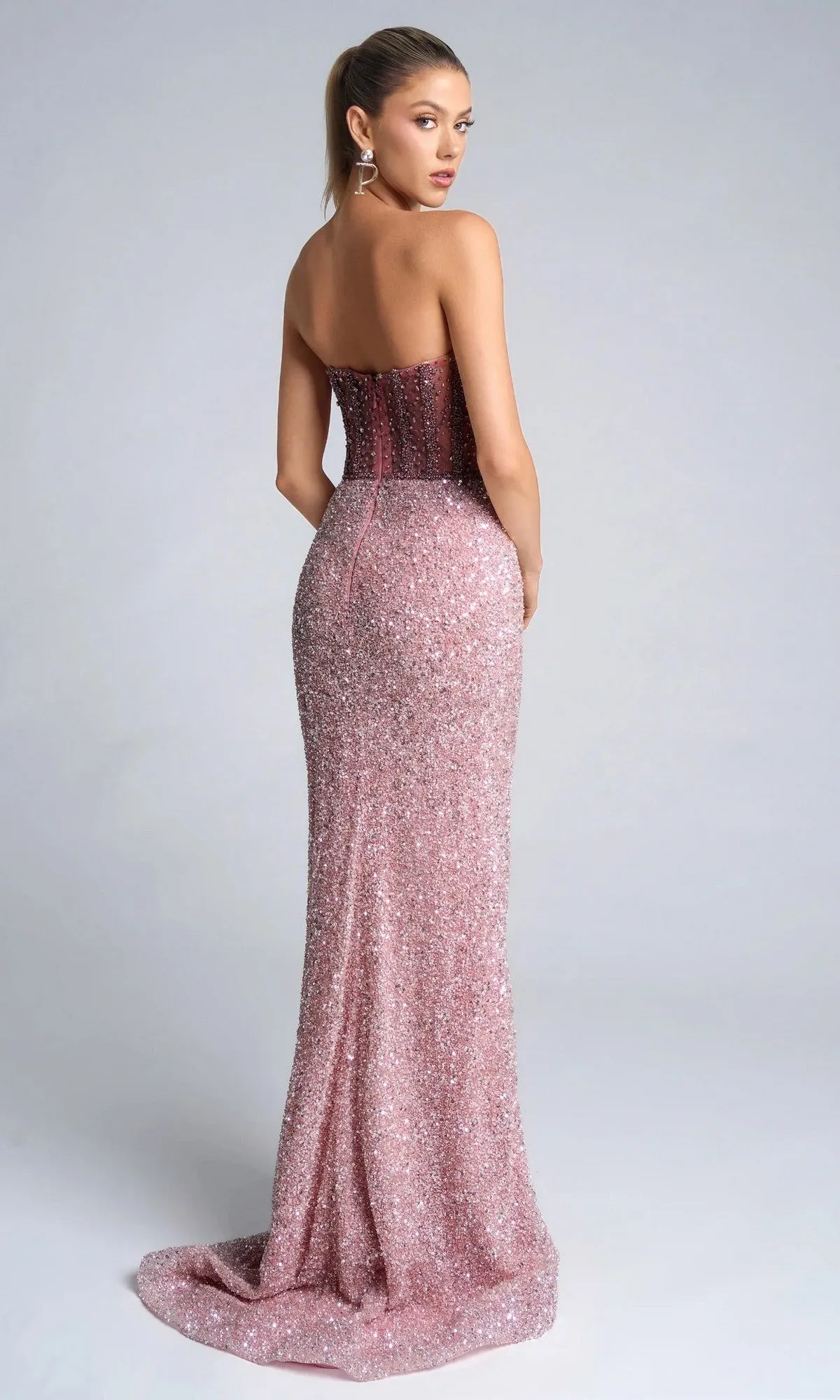 Long Prom Dress: Portia and Scarlett PS25990C sold by PromGirl product image thumbnail 2