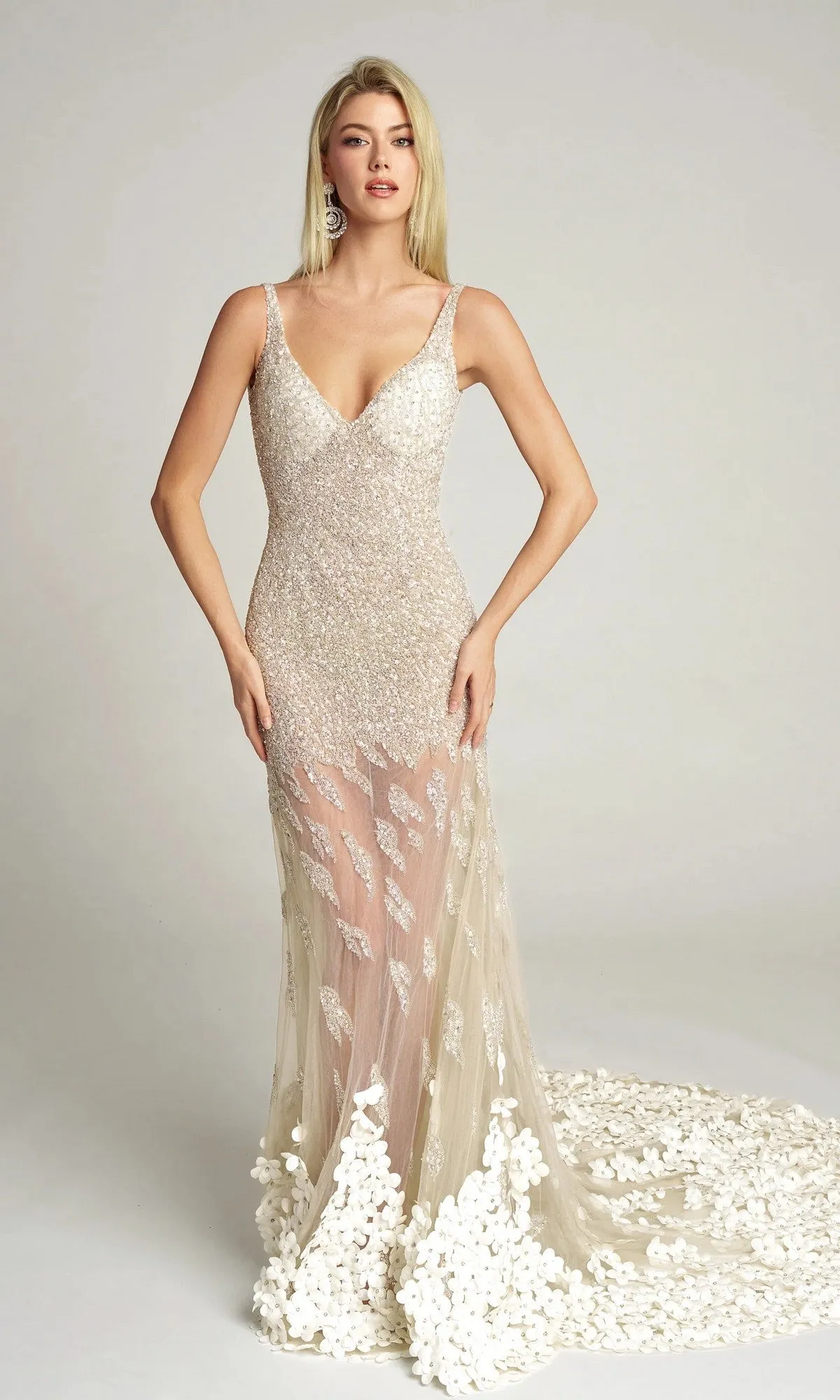 Long Formal Dress: Portia and Scarlett PS25987C sold by PromGirl product image thumbnail 4