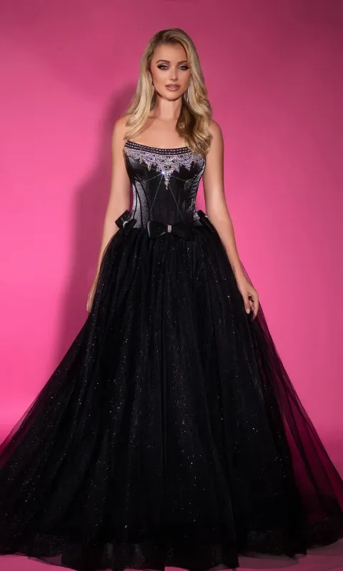 Long Formal Dress: Portia and Scarlett PS25336 made by PromGirl