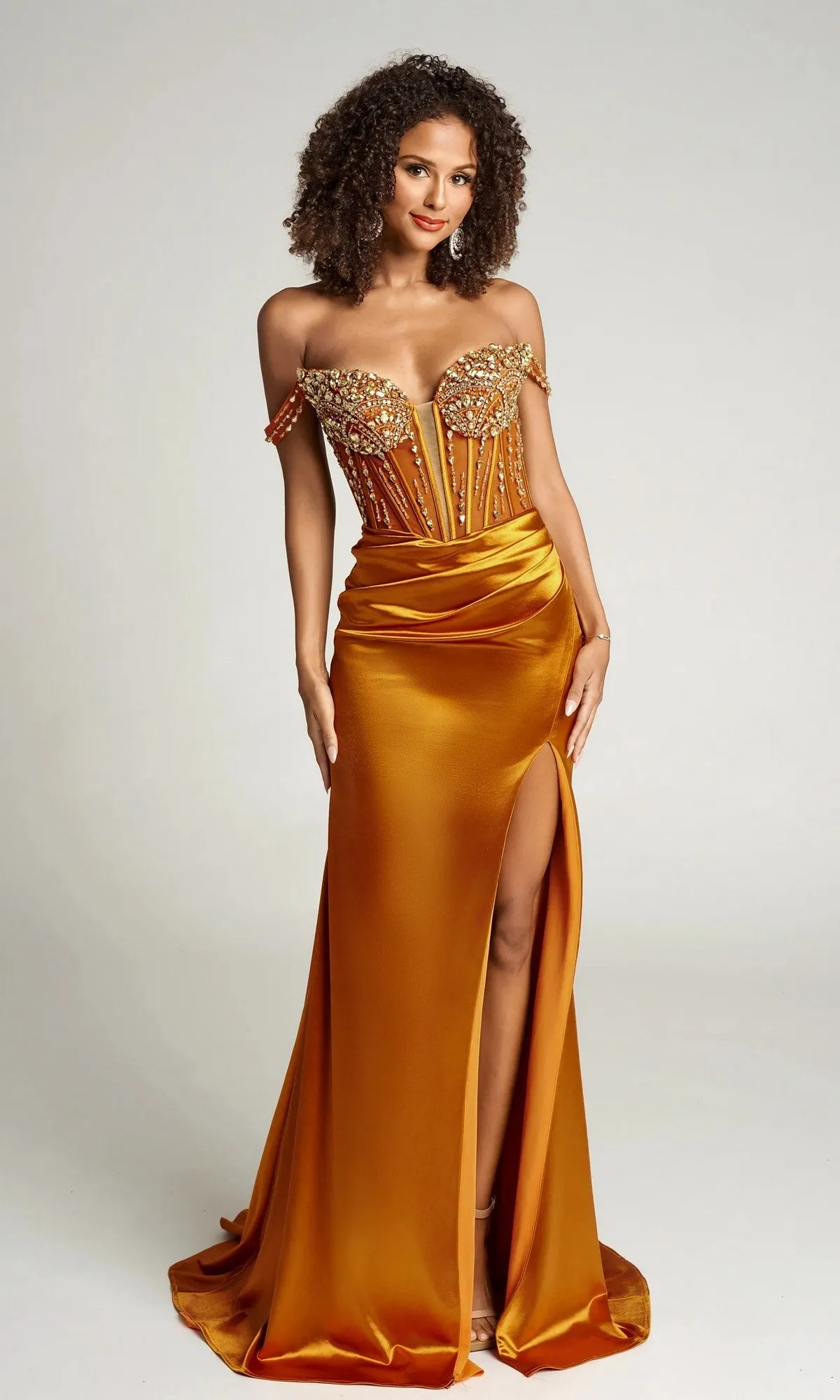 Long Formal Dress: Portia and Scarlett PS26046 sold by PromGirl