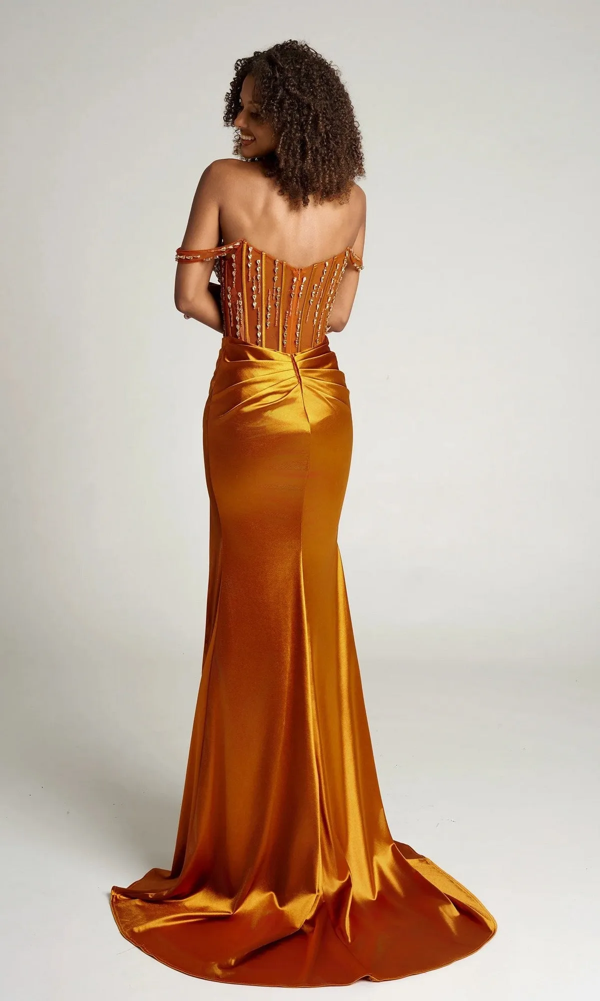 Long Formal Dress: Portia and Scarlett PS26046 sold by PromGirl product image thumbnail 2