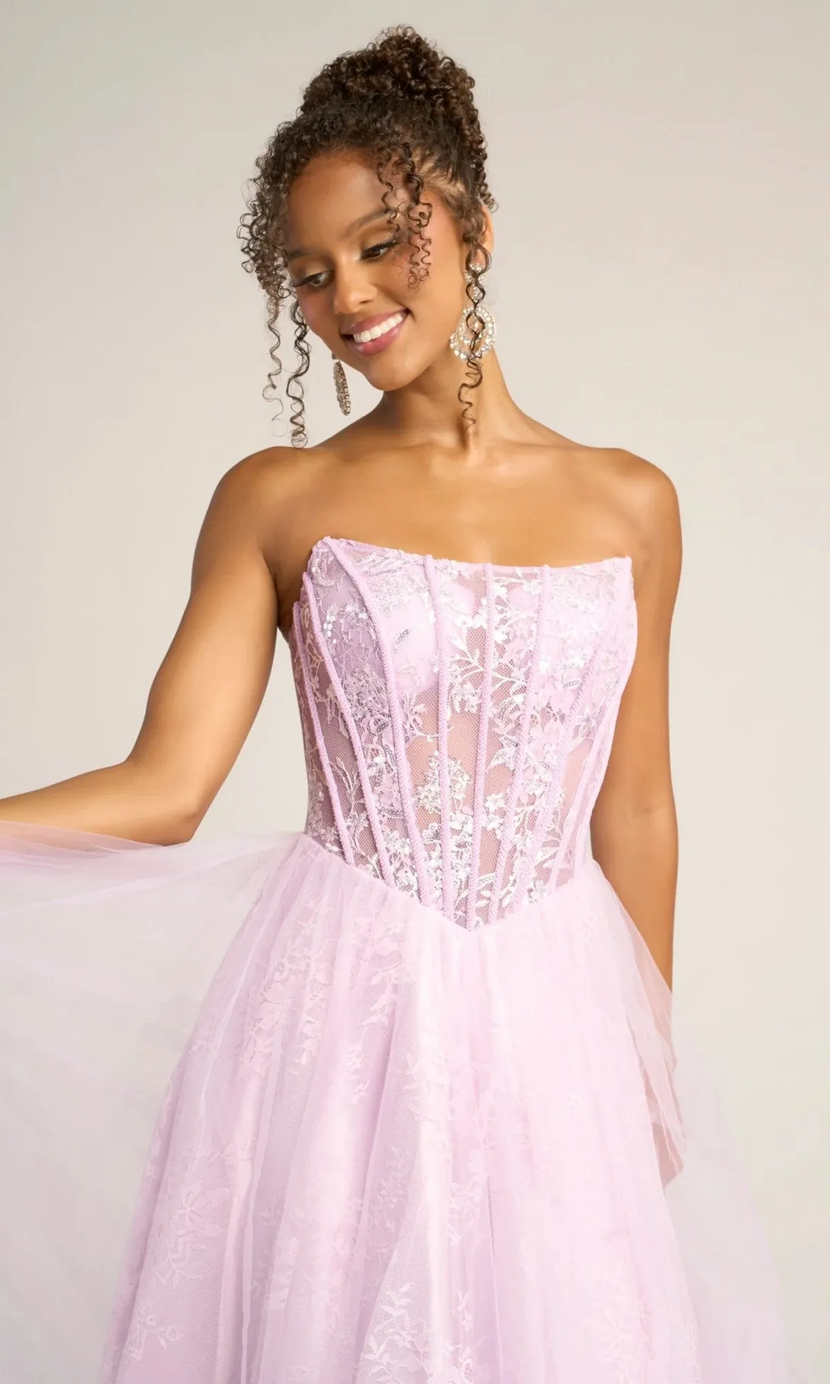 Long Formal Dress: Portia and Scarlett XO023 sold by PromGirl product image thumbnail 5