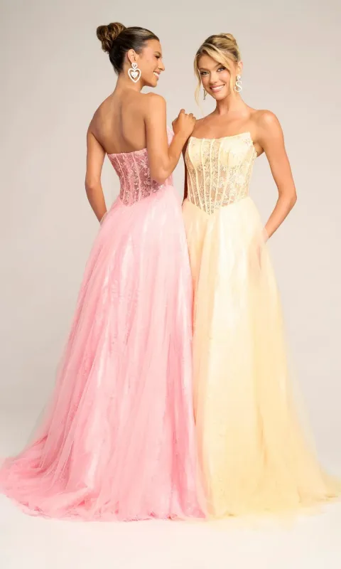 Long Formal Dress: Portia and Scarlett XO023 made by PromGirl