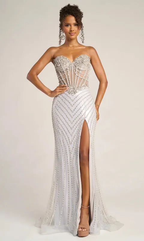 Long Formal Dress: Portia and Scarlett XO057 made by PromGirl