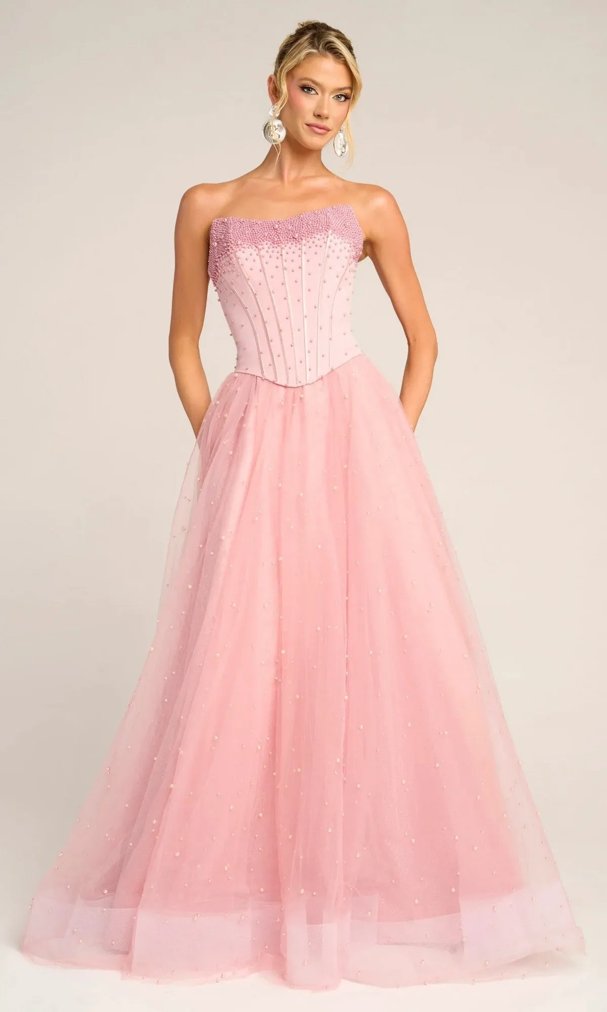 Long Formal Dress: Portia and Scarlett PS26034 sold by PromGirl product image thumbnail 4