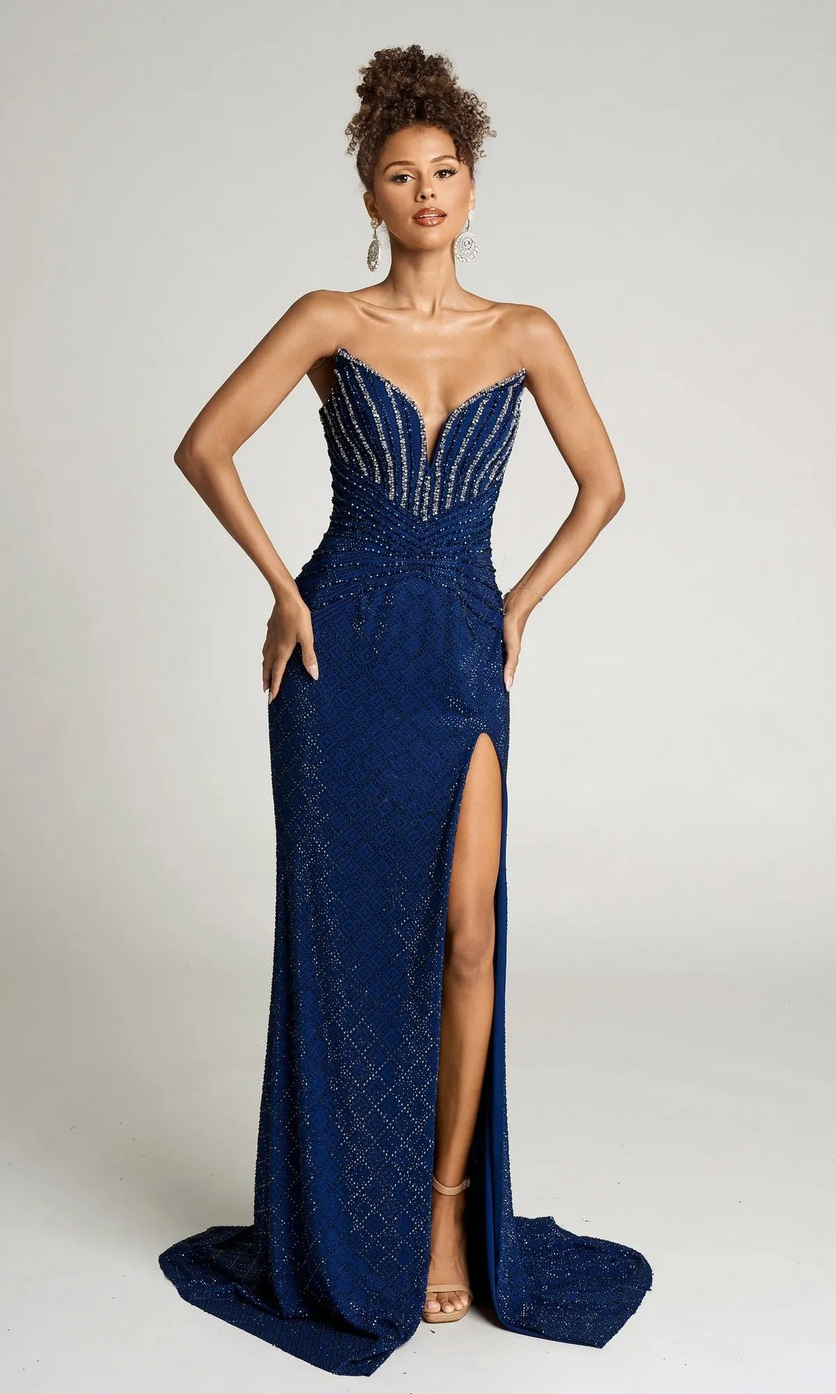Long Formal Dress: Portia and Scarlett PS26016 sold by PromGirl product image thumbnail 4