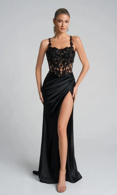 Long Formal Dress: Portia and Scarlett XO119 made by PromGirl