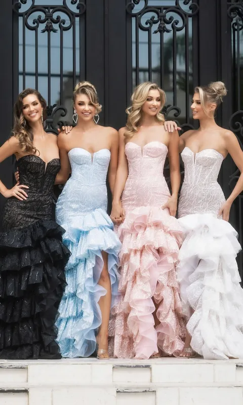 Long Formal Dress: Portia and Scarlett PS25250 made by PromGirl