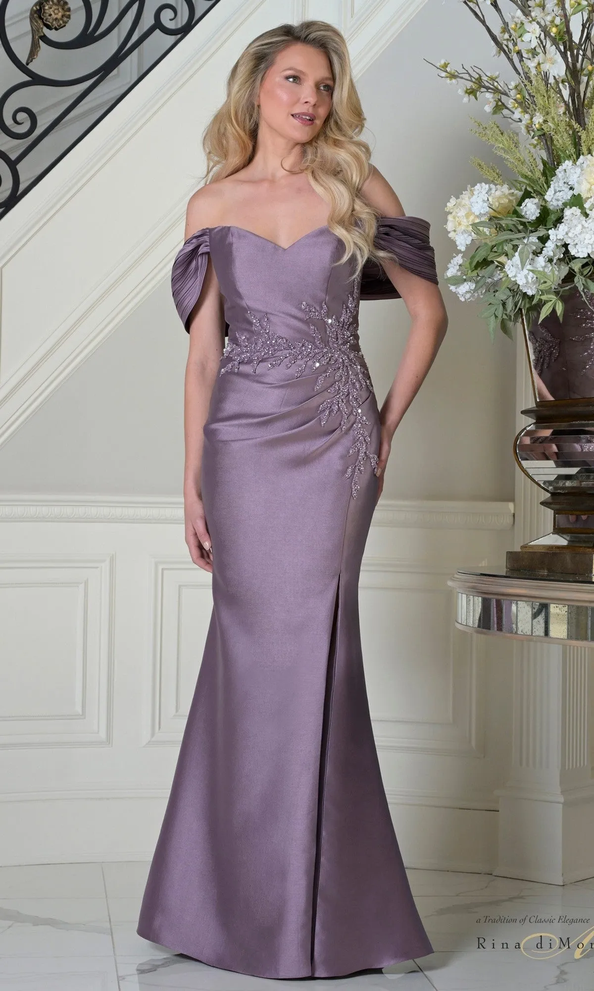 Long Formal Dress: Rina Di Montella RD3527 sold by PromGirl product image thumbnail 3