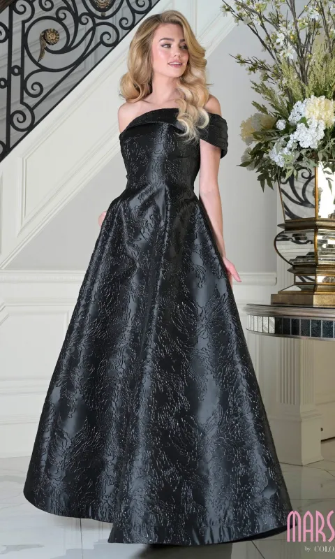 Long Formal Dress: Marsoni MV1395 made by PromGirl