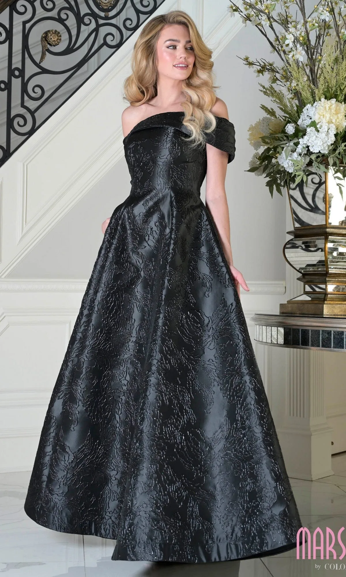 Long Formal Dress: Marsoni MV1395 sold by PromGirl
