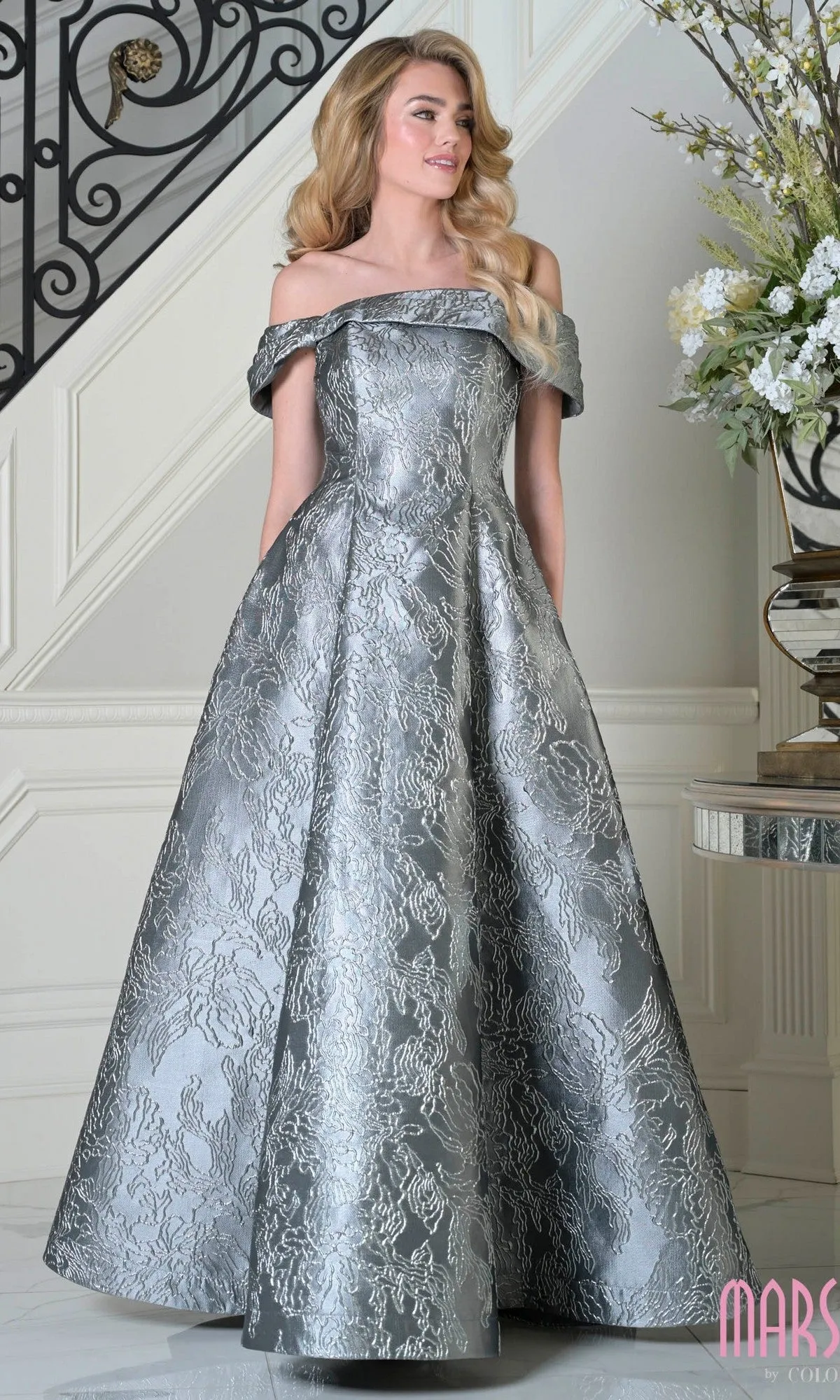 Long Formal Dress: Marsoni MV1395 sold by PromGirl product image thumbnail 4